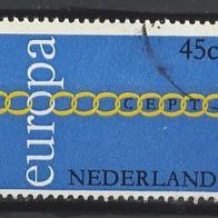 Europa-Gemeinschaftsausgaben (CEPT) Jahr 1971 - Niederlande Mi. Nr. 964 o <