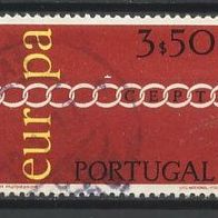 Europa-Gemeinschaftsausgaben (CEPT) Jahr 1971 - Portugal Mi. Nr. 1128 o <