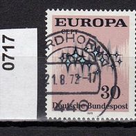 Europa-Gemeinschaftsausgaben (CEPT) Jahr 1972 - Bundesrepublik Mi. Nr. 717 o <