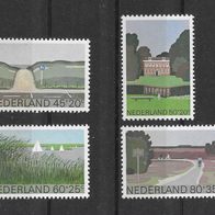 19) Niederlande 1980 Sommermarken Mi. Nr. 1154/57 kpl. Satz postfrisch