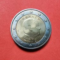 2 Euro Fürst Albert II. Grimaldi von Monaco von 2011