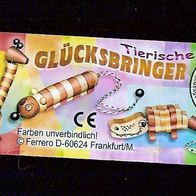 Ü - Ei Beipackzettel Tierische Glücksbringer 610 831