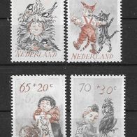 24) Niederlande 1982 Kinder Mi. Nr. 1223/26 kpl. Satz postfrisch