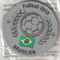 Magnet Pin Fußball WM 2010 WM Viertelfinalist Brasilien