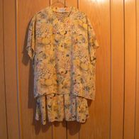 Rock & Bluse Größe 50 Marke Delmod Farbe : buntes Blumenmotiv
