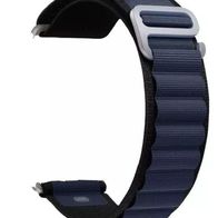 Alpine Loop Nylon Armband für Apple Watch alle Serien Ultra, 42, 44, 45, 49 mm Blau