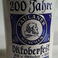 Paulaner limitierter Jubiläumskrug 200 Jahre Oktoberfest 2010, 1L