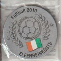 Magnet Pin Fußball WM 2010 WM Teilnehmer Elfenbeinküste