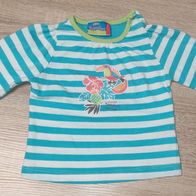 Mädchen Baby Topolino Shirt Gr.: 62 Baumwolle Papageimotiv gebraucht