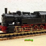 BR 94 1730, DB, Dampflok, schwarz, analog, EVP, Fleischmann 7094 Ep3, Spur N