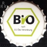 Bio nach EG-Öko Schmucker Bier Brauerei Kronkorken 2023 Kronenkorken neu in unbenutzt