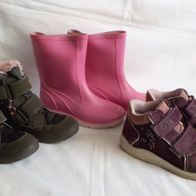 3 Paar Mädchen-Schuhe Gr. 31-32 Superfit Beck Ricosta Schuhpaket