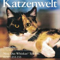 Whiskas Katzenwelt Tiermagazin Frühjahr 1991 bis 1994 (4 Hefte)