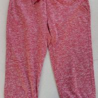 Sporthose/Capri Gr. 44/46 von Crivit pink/weiß, sehr guter Zustand