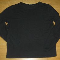 Schwarzes Langarm-Shirt von YBS Studio Gr. L