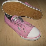 superschöne Sneaker / Chucks ESPRIT Gr. 36 rosa / Pink (0615) Schlupfform