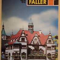 Faller Modelleisenbahn Katalog 1992 , Super Zustand