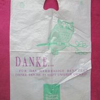 Plastiktüte HORTEN Einkaufstüte 34x49 cm Tasche Bag Sammler Tasche Plast Trage