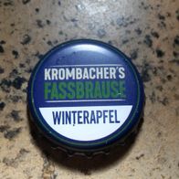 Kronkorken Krombacher´s Fassbrause Winterapfel