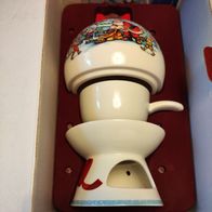 Villeroy und Boch V & B Weihnachten 2005 Apfelbräter sehr gut erhalten OVP