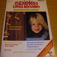 Heft: spielen und lernen - Die Zeitschrift für Eltern und Kinder, Dezember 1996