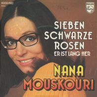 7 Vinyl Nana Mouskouri - Sieben schwarze Rosen