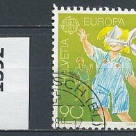 Europa-Gemeinschaftsausgaben (CEPT) Jahr 1989 - Schweiz Mi. Nr. 1392 o <