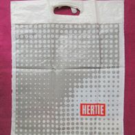 Plastiktüte HERTIE Einkaufstüte 37 x 44 cm Tasche Bag Sammler Tasche Plast Trage