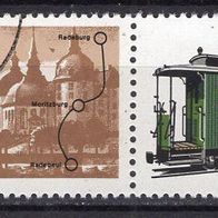 DDR 1980 Schmalspurbahnen (I) W Zd 476 Bedarfsstempel