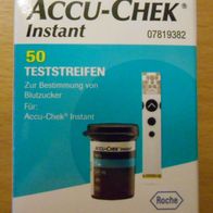 ACCU-CHEK Instant 50 Teststreifen - NEU / OVP - AKKU CHECK