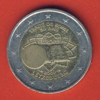 Luxemburg 2 Euro 2007 50 Jahre Römische Verträge