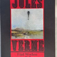 Fünf Wochen im Ballon" Abenteuerroman v. Jules Verne / SEHR Gut ! Aus 1983- DDR