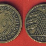 10 Rentenpfennig 1923 D