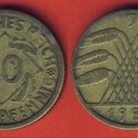 10 Reichspfennig 1924 J