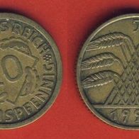 10 Reichspfennig 1929 J