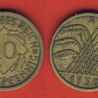 10 Reichspfennig 1930 A