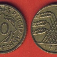 10 Reichspfennig 1930 G