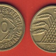 10 Reichspfennig 1930 D Top