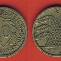 10 Reichspfennig 1935 E