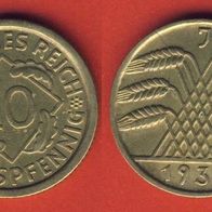 10 Reichspfennig 1936 J Top