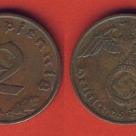 Deutsches Reich 2 Reichspfennig 1937 A