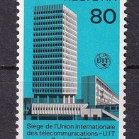Schweiz Telekommunikationsg. UIT MiNr. 10 postfrisch M€ 1,30 #H48d