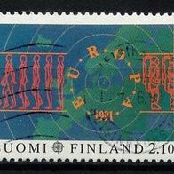Europa-Gemeinschaftsausgaben (CEPT) Jahr 1991 - Finnland Mi. Nr. 1144 o <