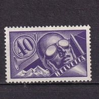 Schweiz MiNr. 182 Flugpost * mit Falzrest M€ 16,00 #H64e