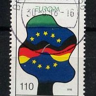 Europa-Gemeinschaftsausgaben (CEPT) Jahr 1998 - Bundesrepublik Mi. Nr. 1985 o <