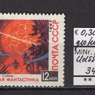 Sowjetunion 1967 Kosmische Phantasien MiNr. 3406 gestempelt