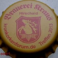 Kraus Brauerei Hirschaid KKFT KK-Sammler-Treffen 2013 Kronenkorken Bier Kronkorken