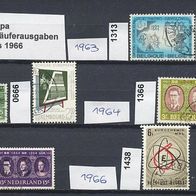 Europa-Ausgaben Sympathie-Mitläufer-Ausgaben Jahre 1963 bis 1966 (Auszug) o <