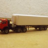 KamAZ 4320 ´76, Kühlkoffer-Sz., rot-weiß, Kleinserie, Ep4, RK-Modelle / Wiking Spur N