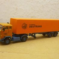 Volvo F89 ´70, Koffer-Sz., orange, Deutrans, Kleinserie, Ep4, panzer-shop